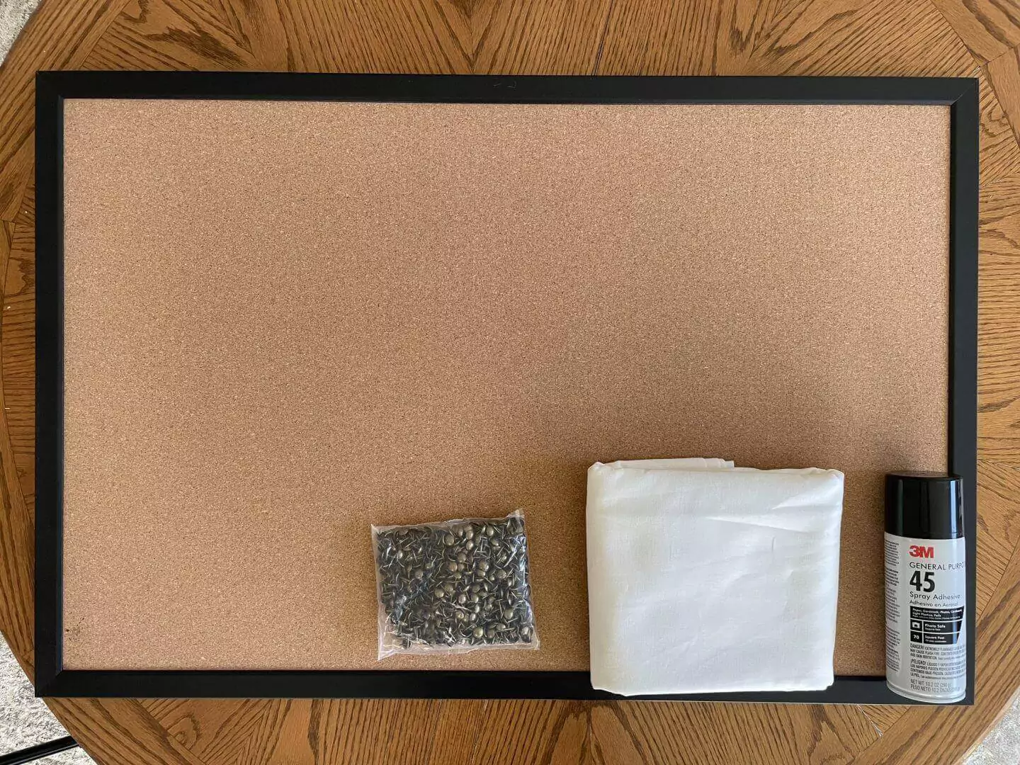 Nailhead Bulletin Board DIY