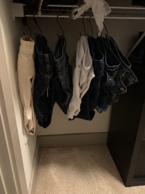 Closet Pants Hanging