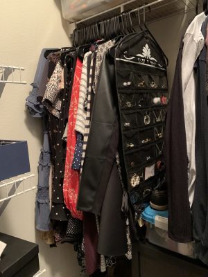 Declutter a closet