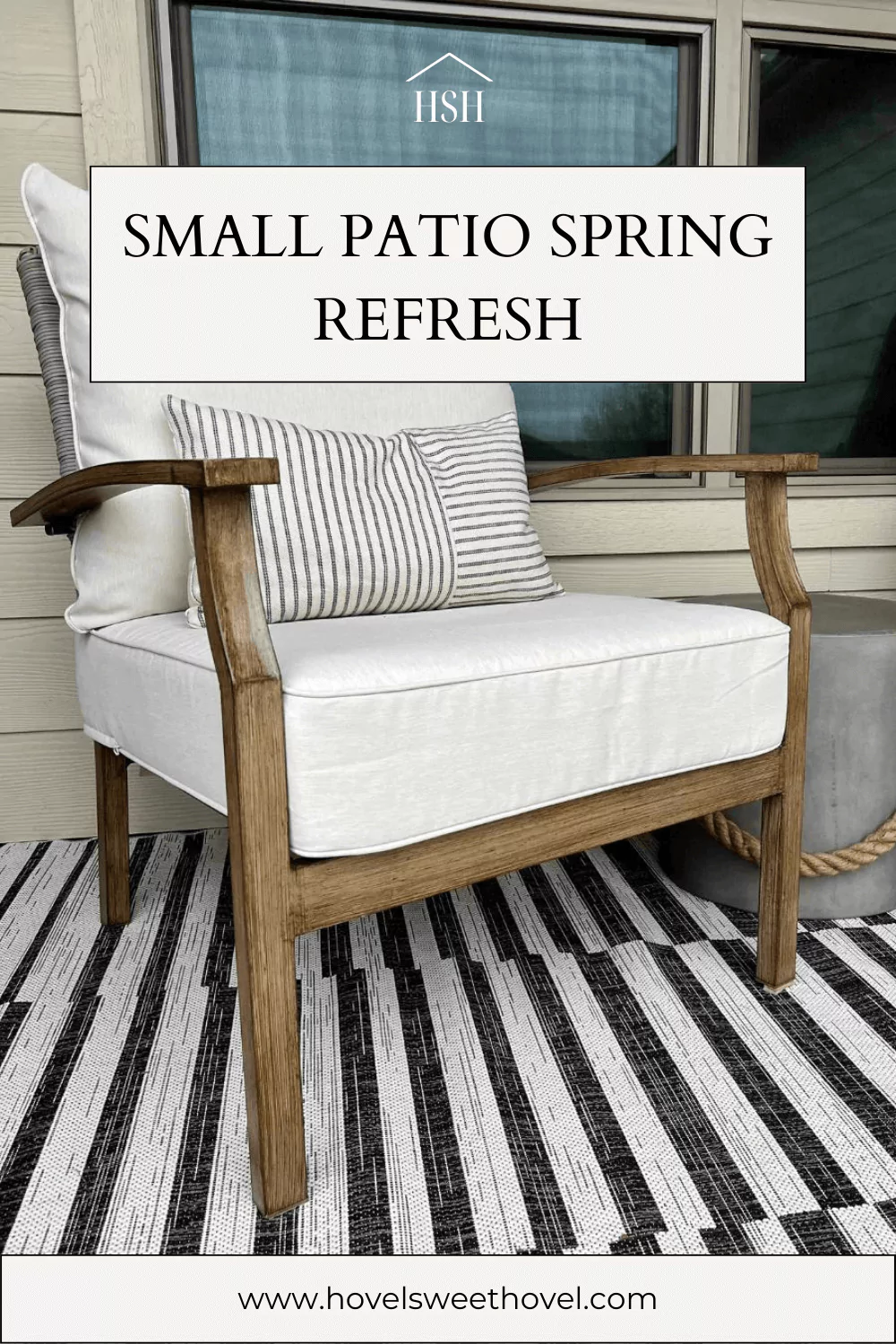 Small Patio Spring Refresh Without Me Pin