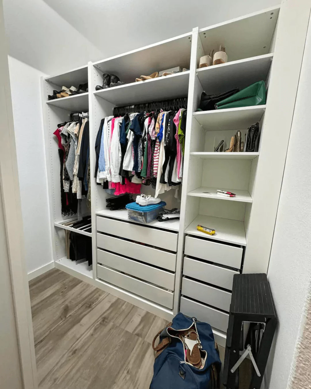 Our DIY Ikea PAX Built-in Closet Makeover