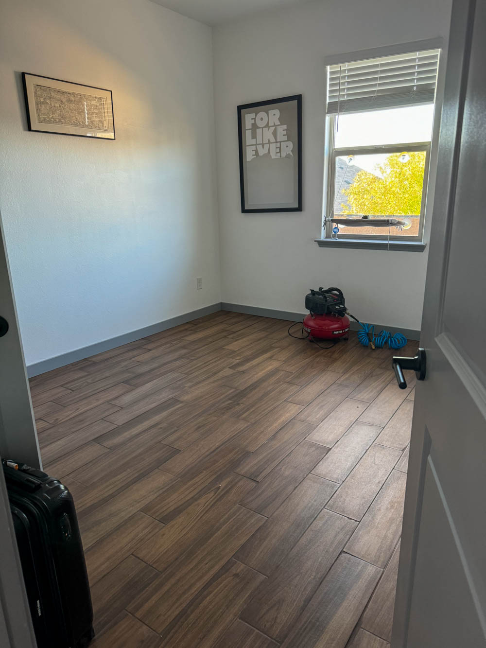 Why We Chose Wood-Like Tile For Our Floors