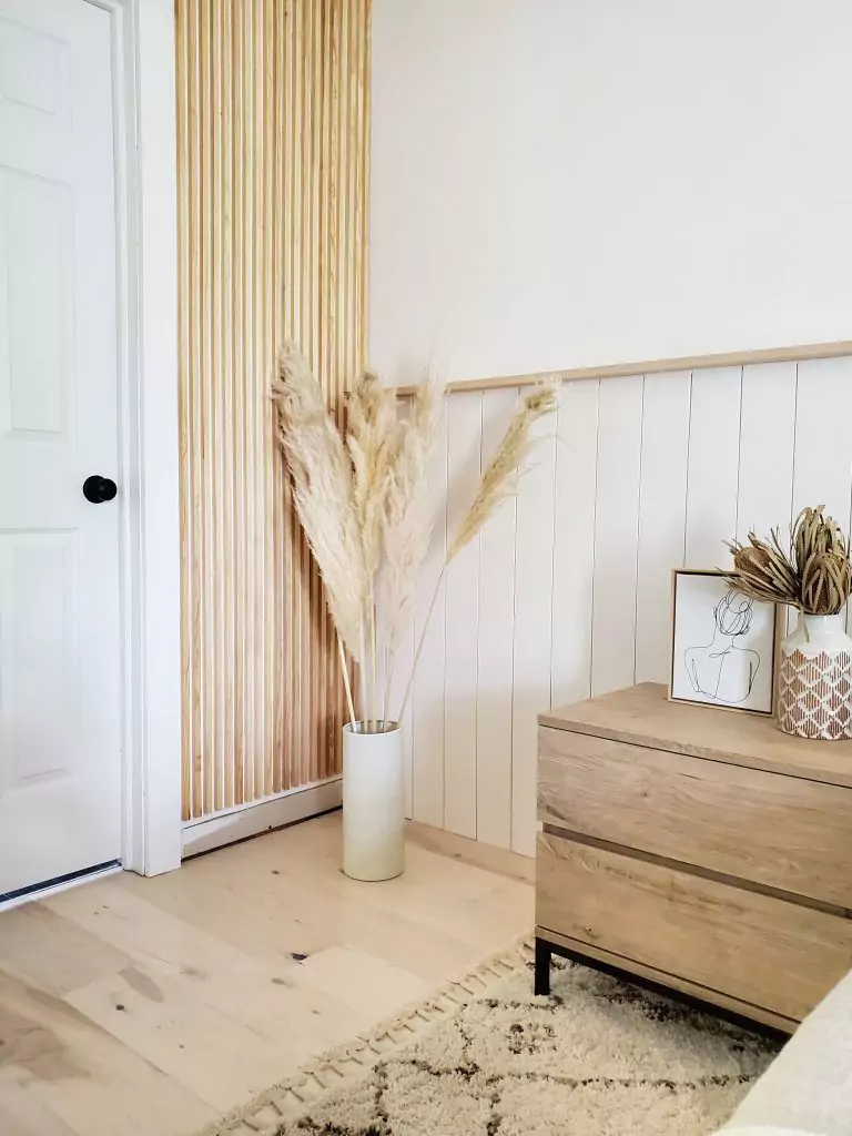 corner nook slat wall