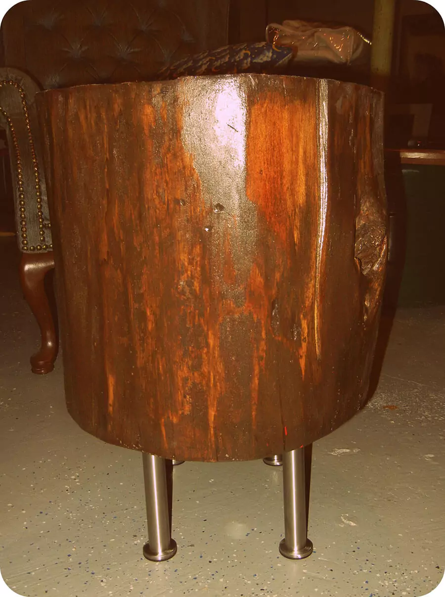 Tree Stump Table | DIY