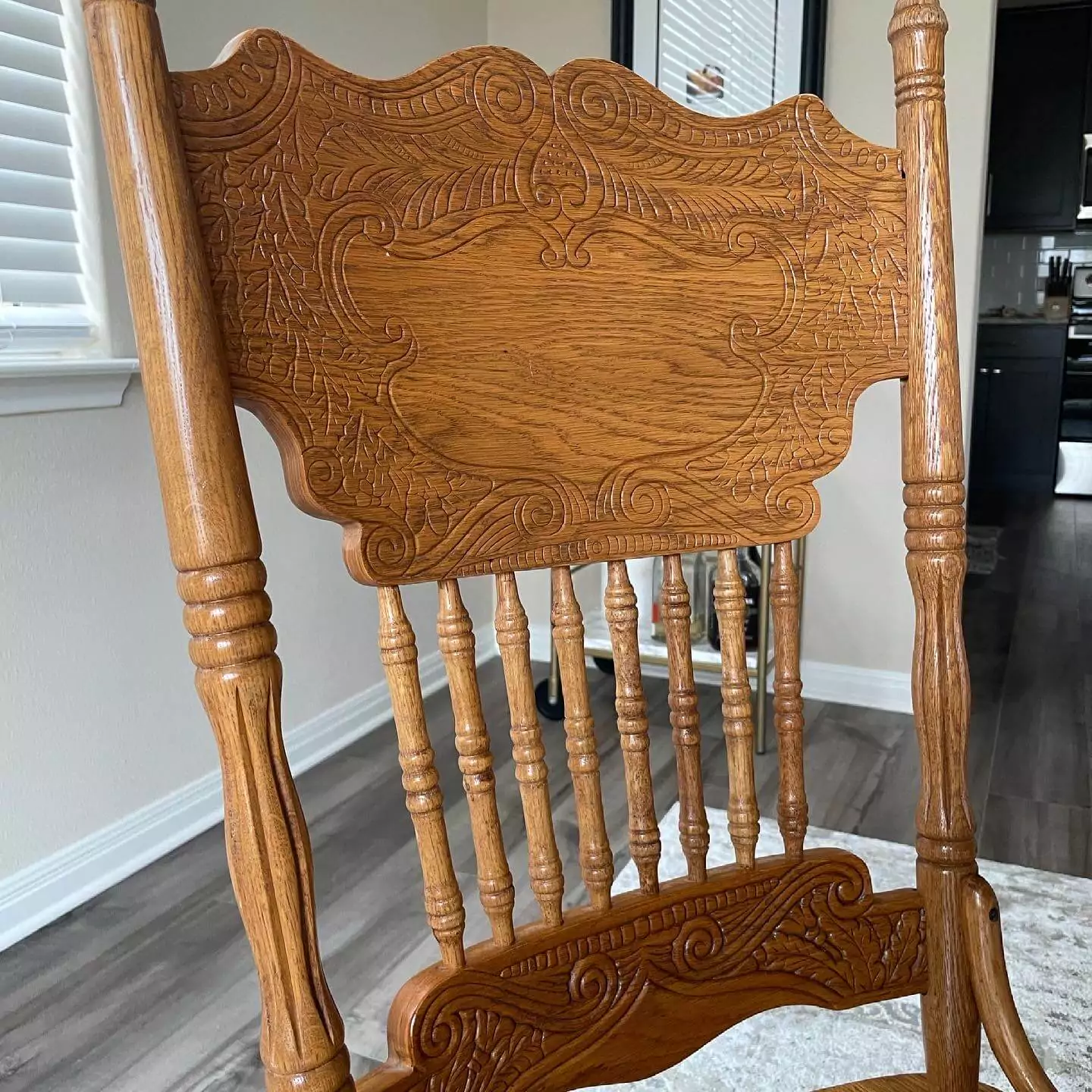 Round Wood Dining Table with Chairs