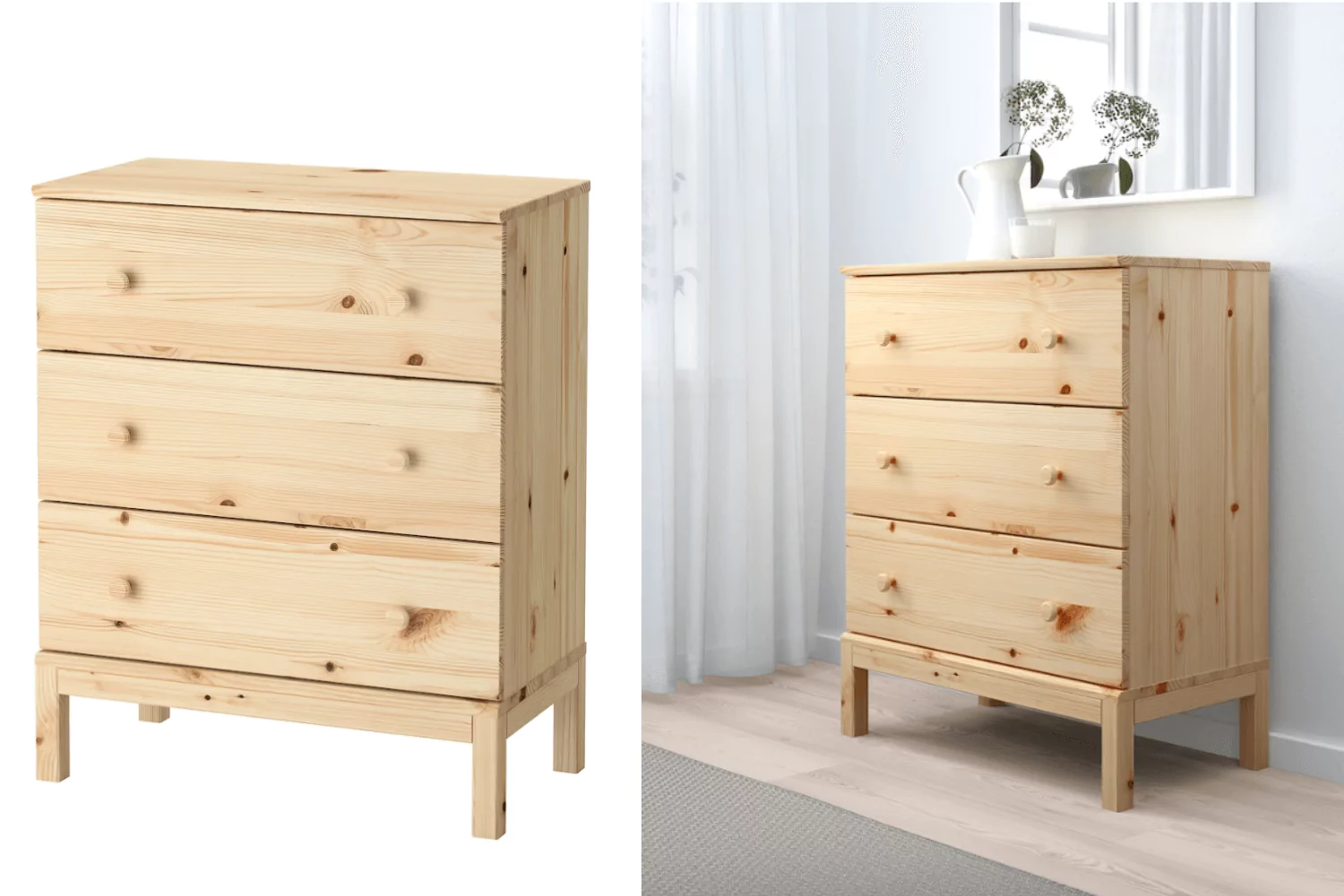 Ikea Tarva Dress Hack
