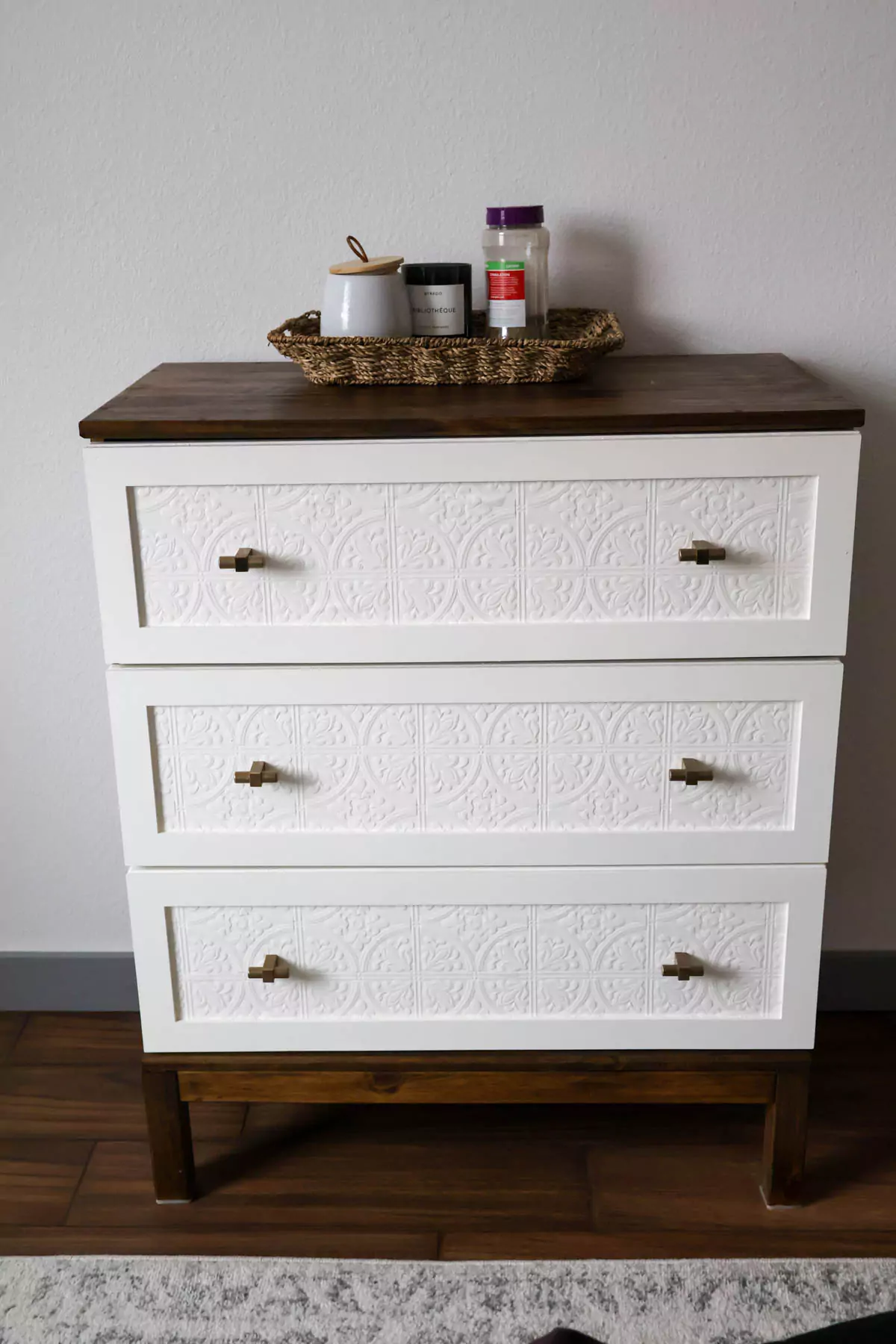 DIY Ikea Tarva Dresser Finished