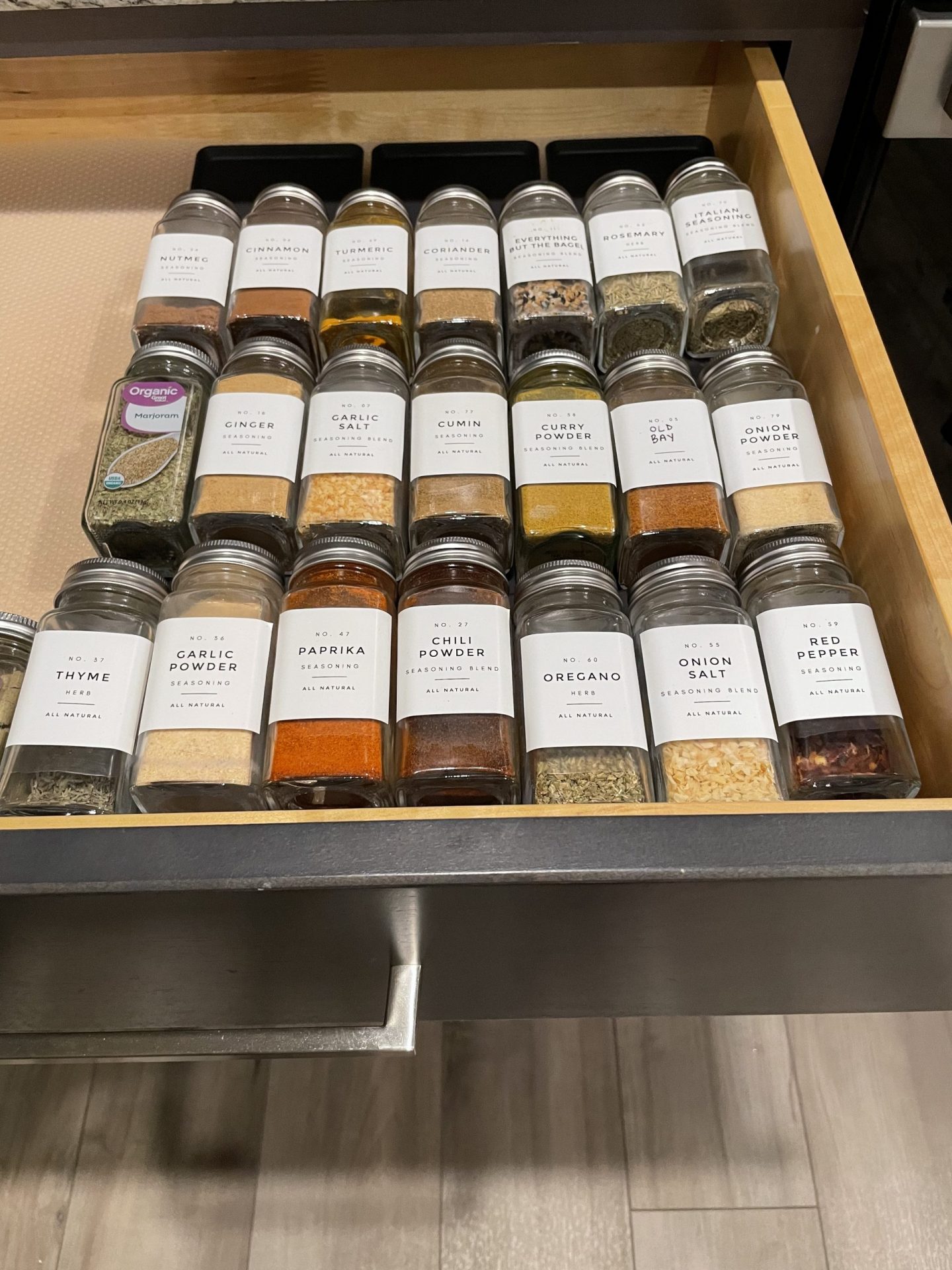 Ikea UPPDATERA spice drawer