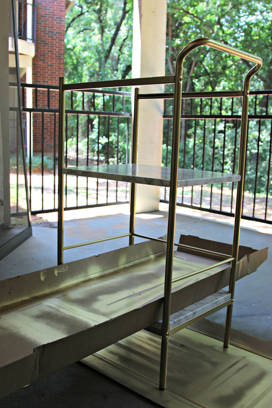 diy bar cart