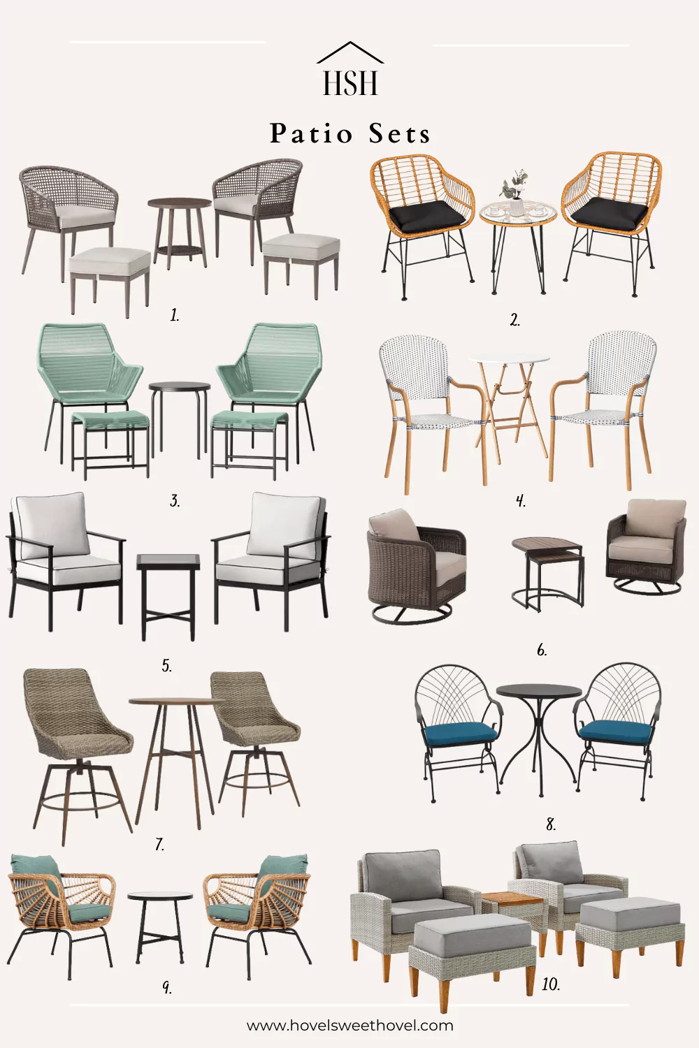 HSH - Patio Sets