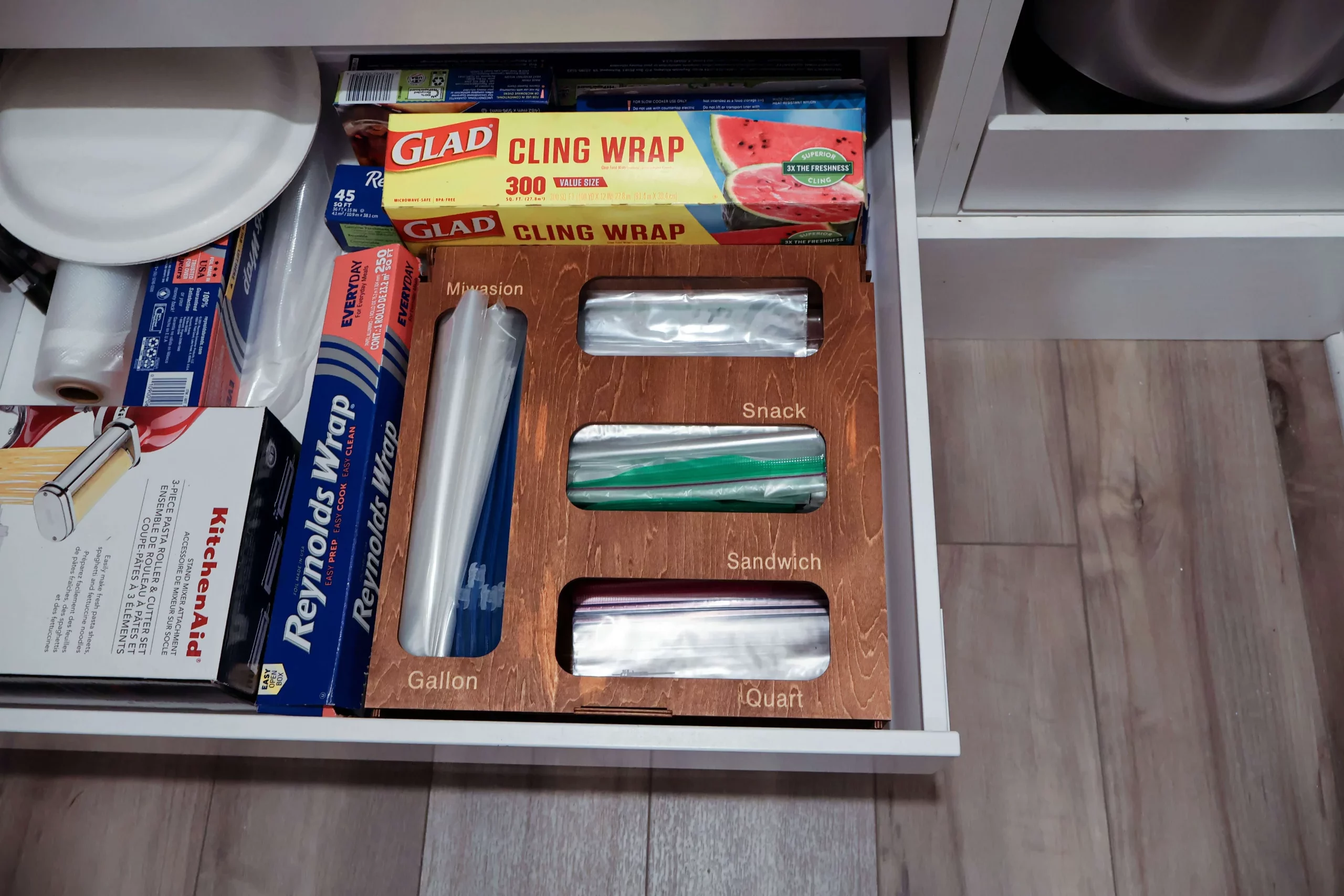 ziploc organizer