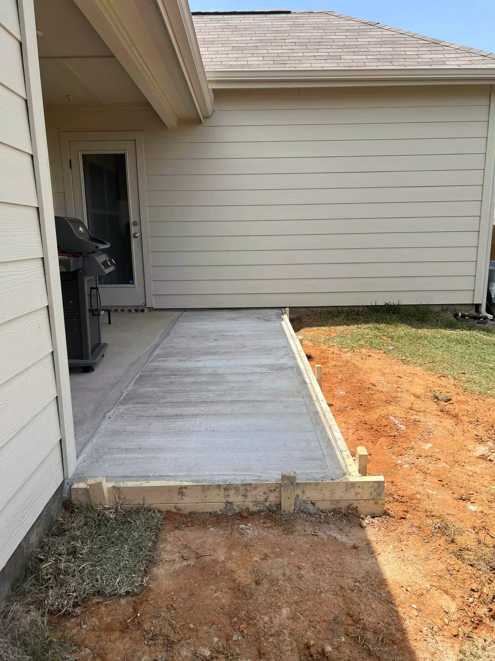 patio extension side