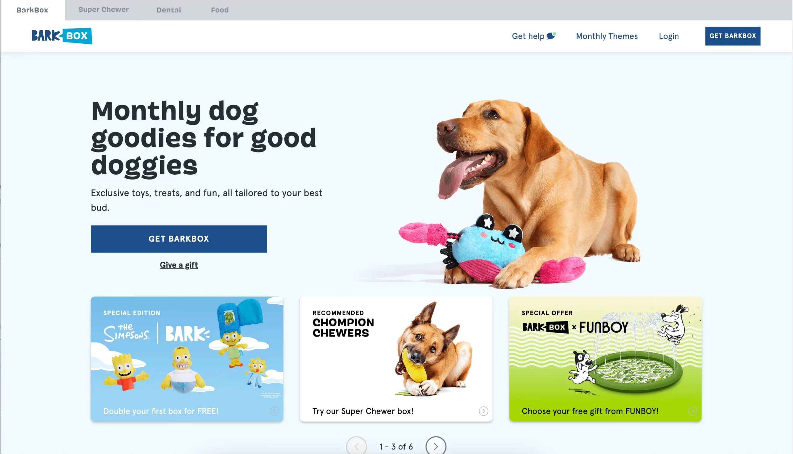 Pet Subscription Boxes