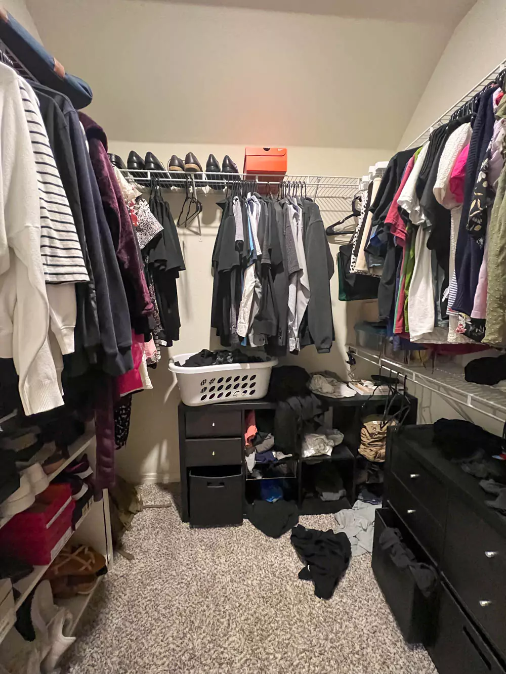 Closet Before