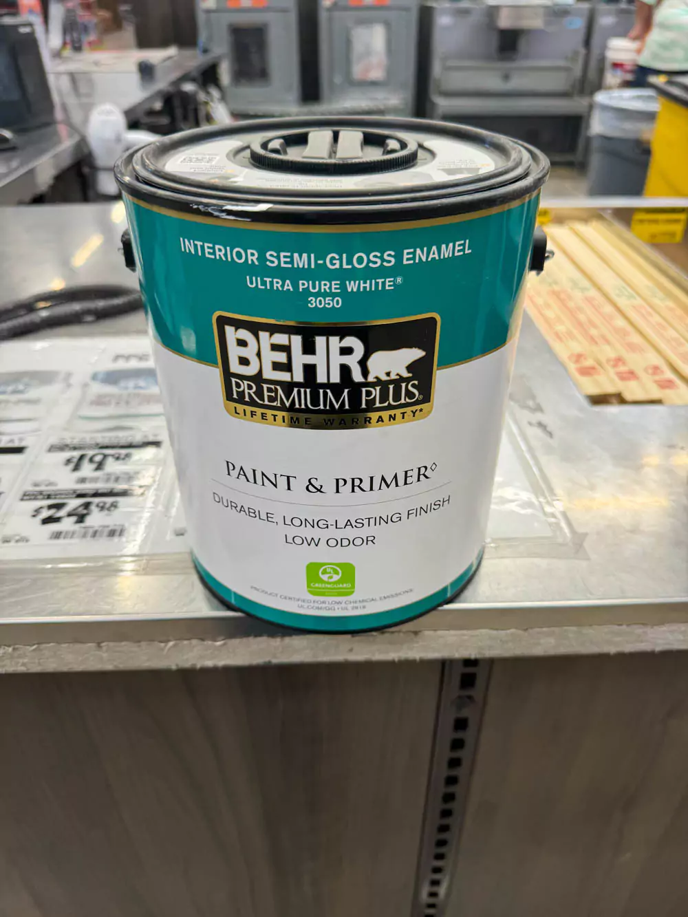 Ikea White Paint - Behr Clear Moon