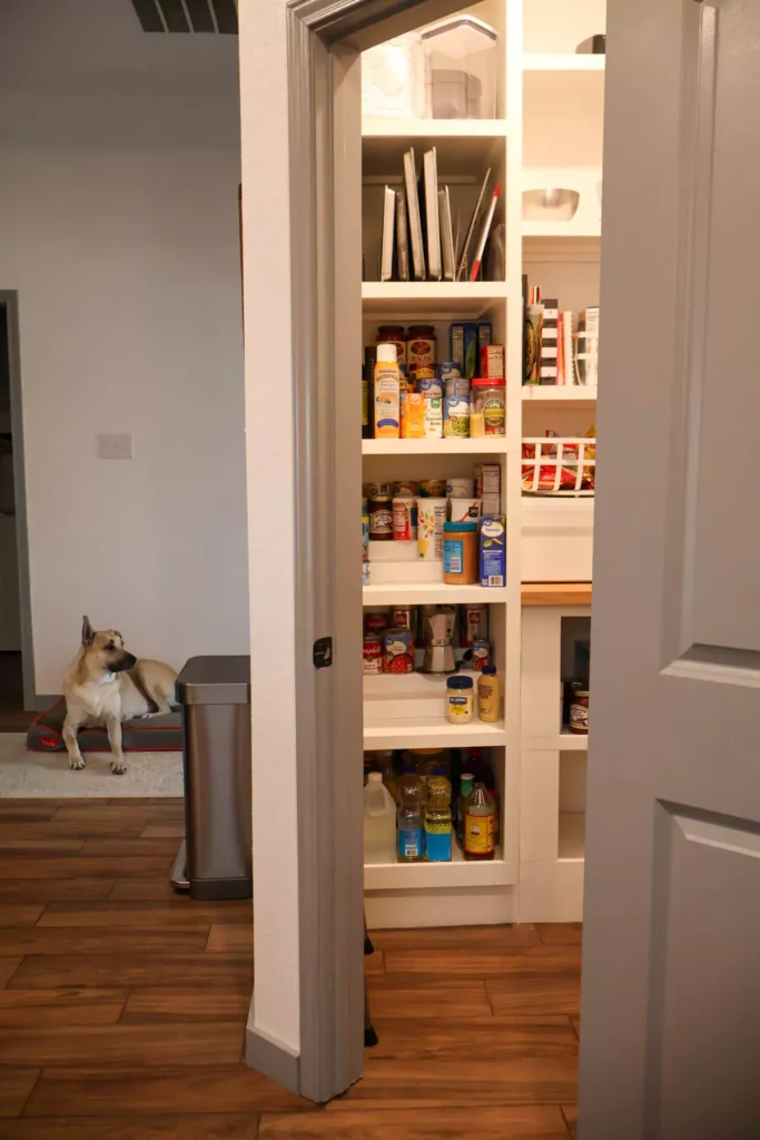 Maximize vertical space inside pantry
