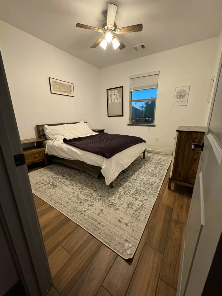 guest bedroom after