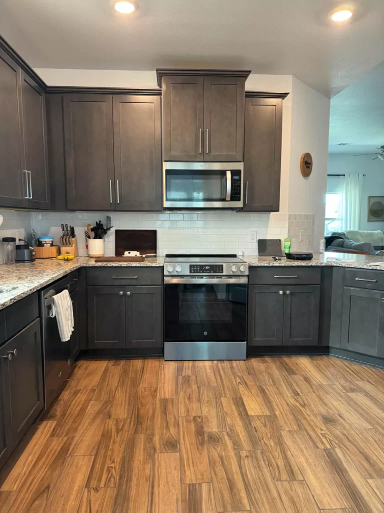 Kitchen Tile Flooring After