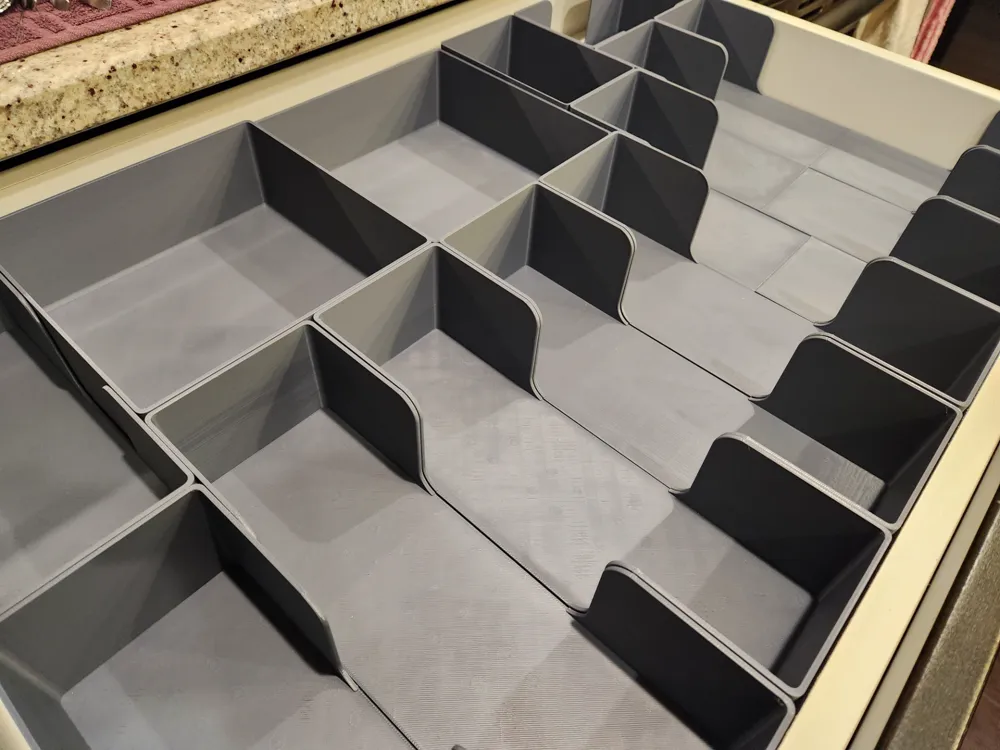 Gridfinity Kitchen Drawer Organizer